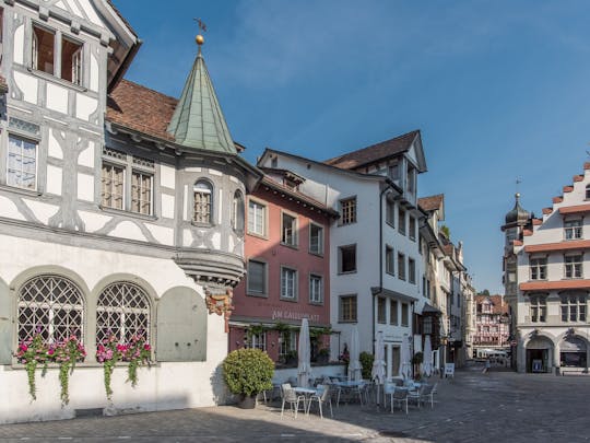 Visite à pied de la vieille ville de Saint-Gall