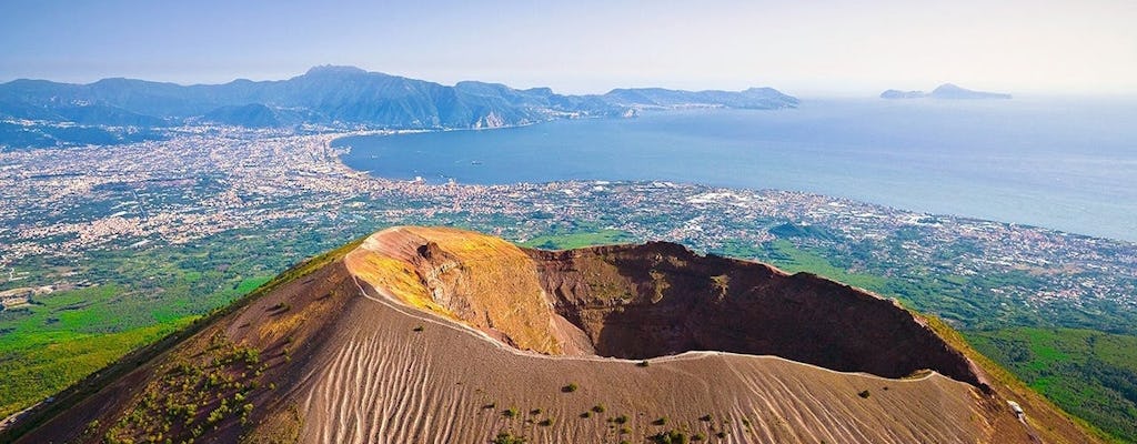 Gran Cono del Vesuvio con trasporto di andata e ritorno da Pompei
