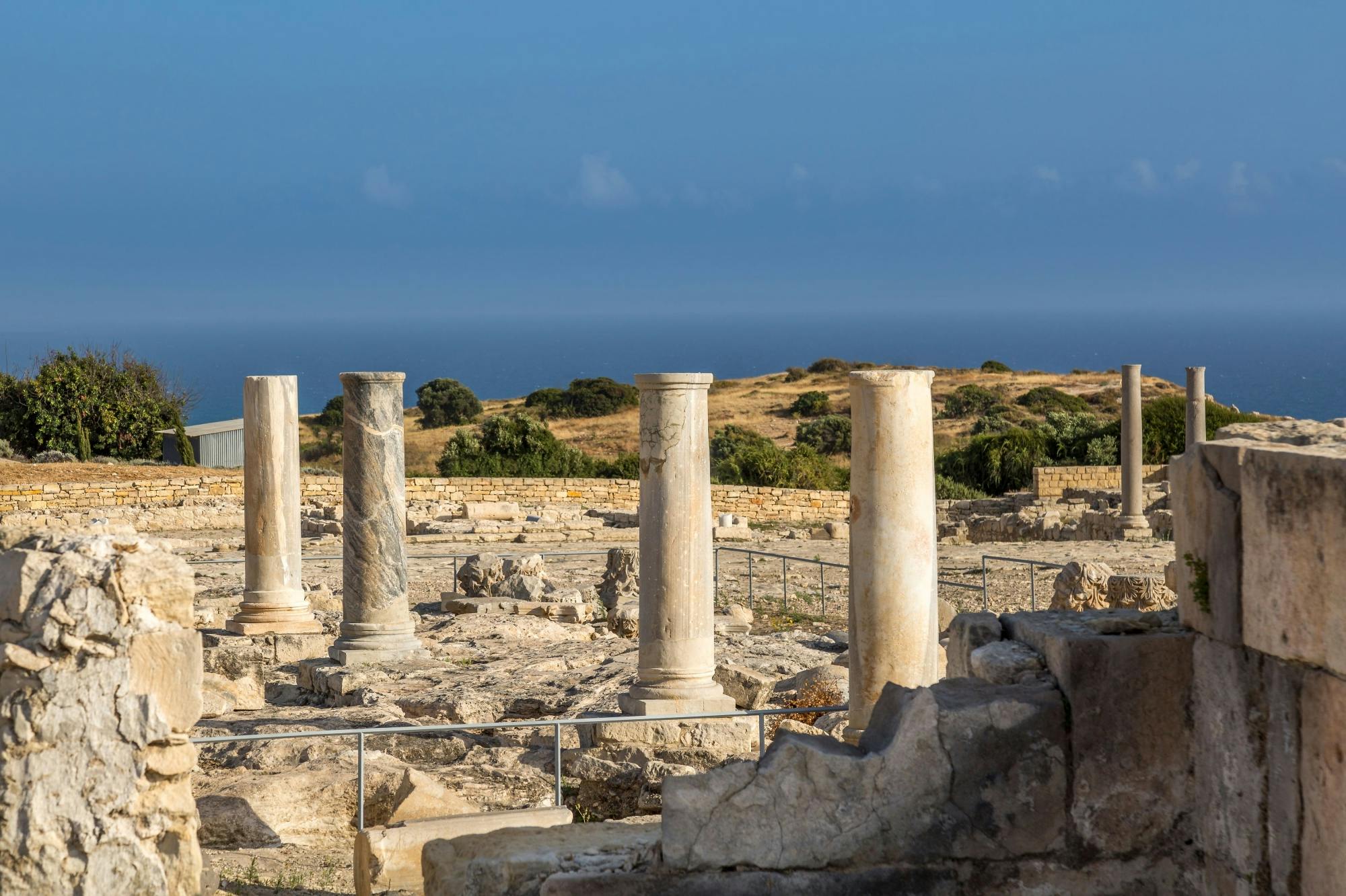 Ancient Kourion, Kolossi Castle, Omodos & Winery Small Group Tour