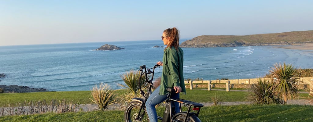 E-Bike-Verleih in Newquay zur Erkundung der Küste und der Stadt