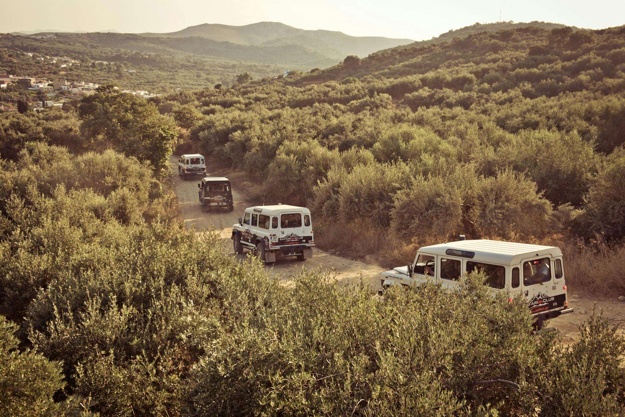 Mountains of Crete 4x4 Sunset Safari with Dinner