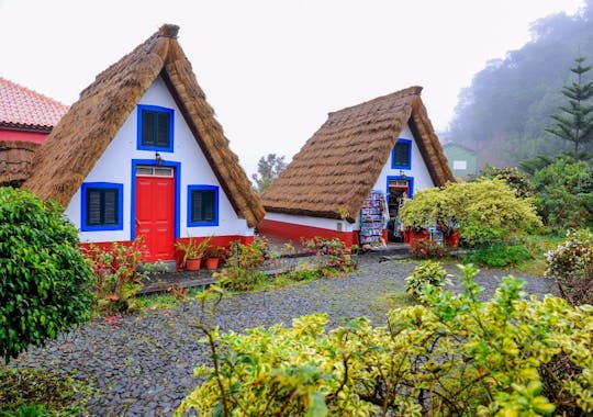 Full-day Madeira Island East tour with Santana houses visit