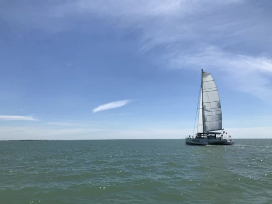 Morning sailing cruise on a catamaran from La Rochelle