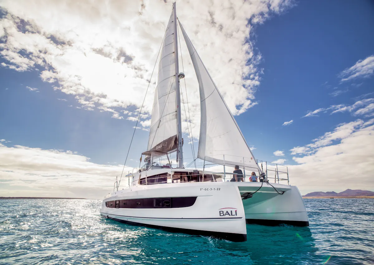 Luxury Oby Catamaran Cruise Corralejo