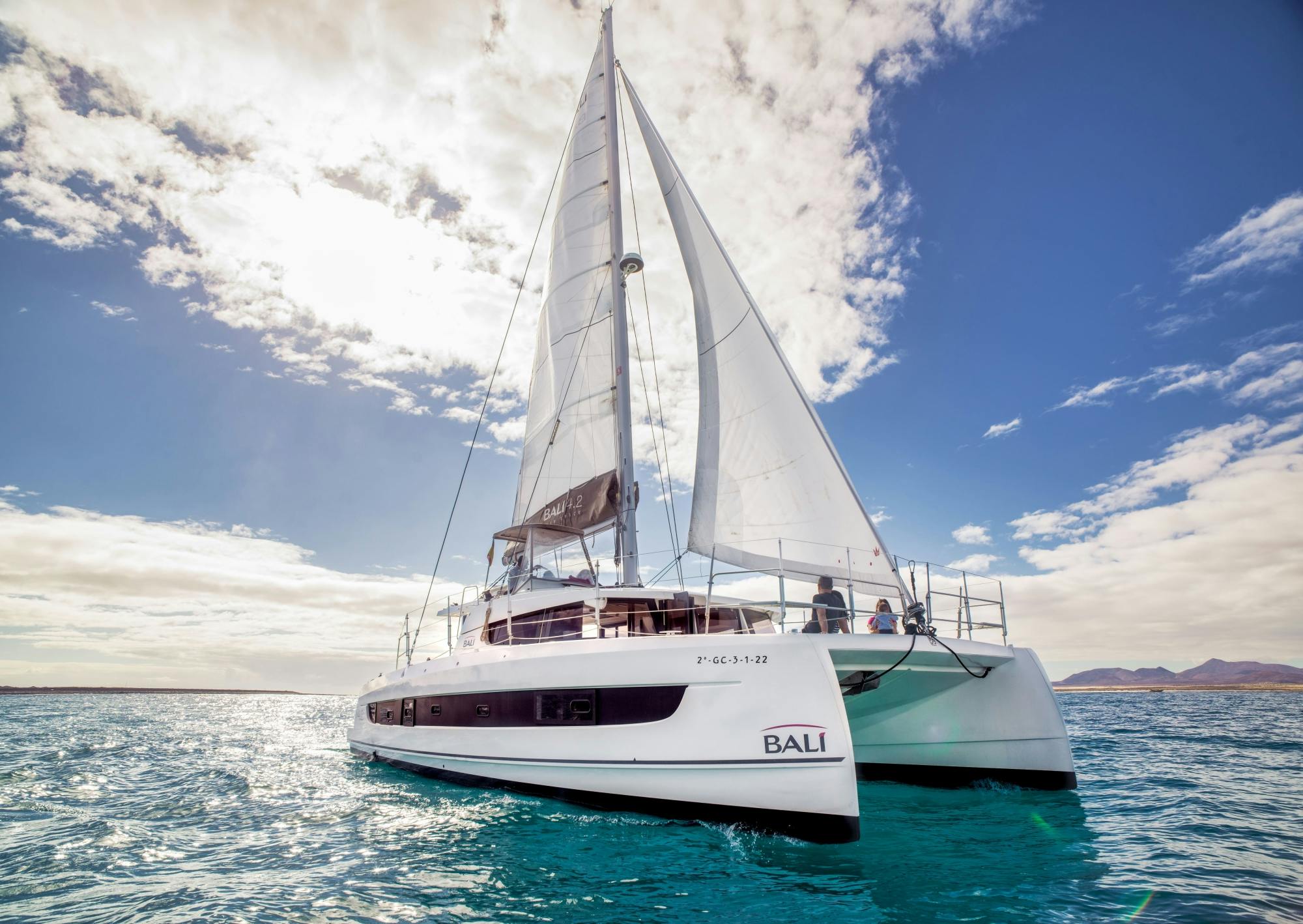 Luxury Oby Catamaran Cruise Corralejo