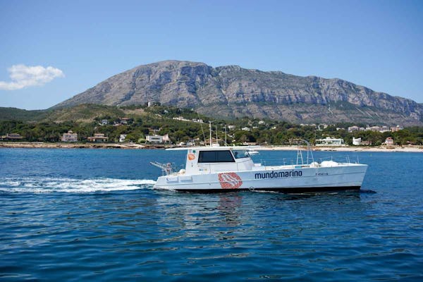 Catamaran cruise with anchoring in Granadella Cove