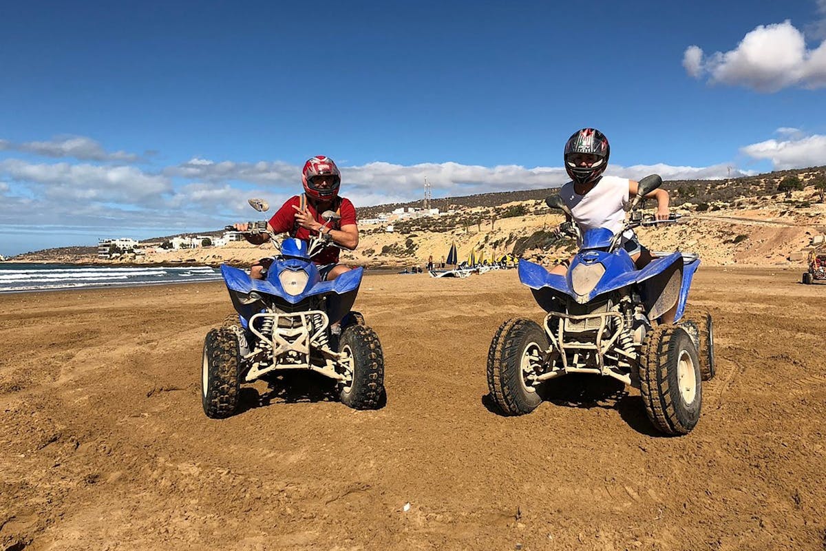 Avonturentocht met quad, sandboarden en lunch vanuit Agadir