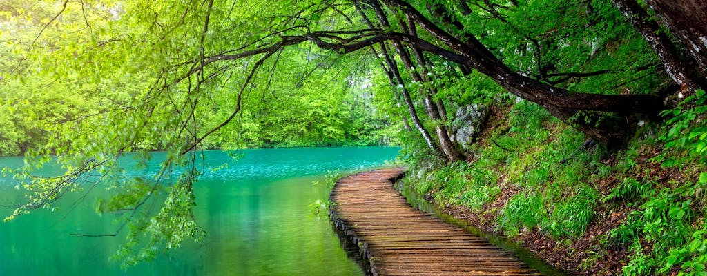 Visite du parc national des lacs de Plitvice au départ de Split