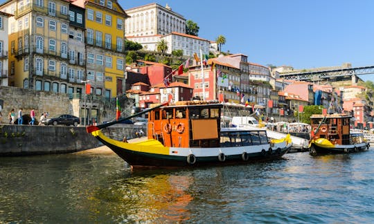Visite de Porto en tuk-tuk et croisière sur les six ponts sur le fleuve Douro