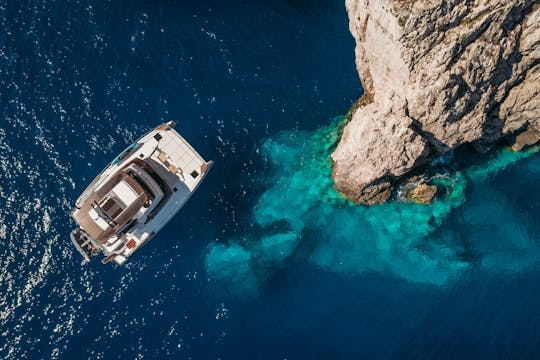 Privé Luxe Catamaran Boottocht naar Zakynthos
