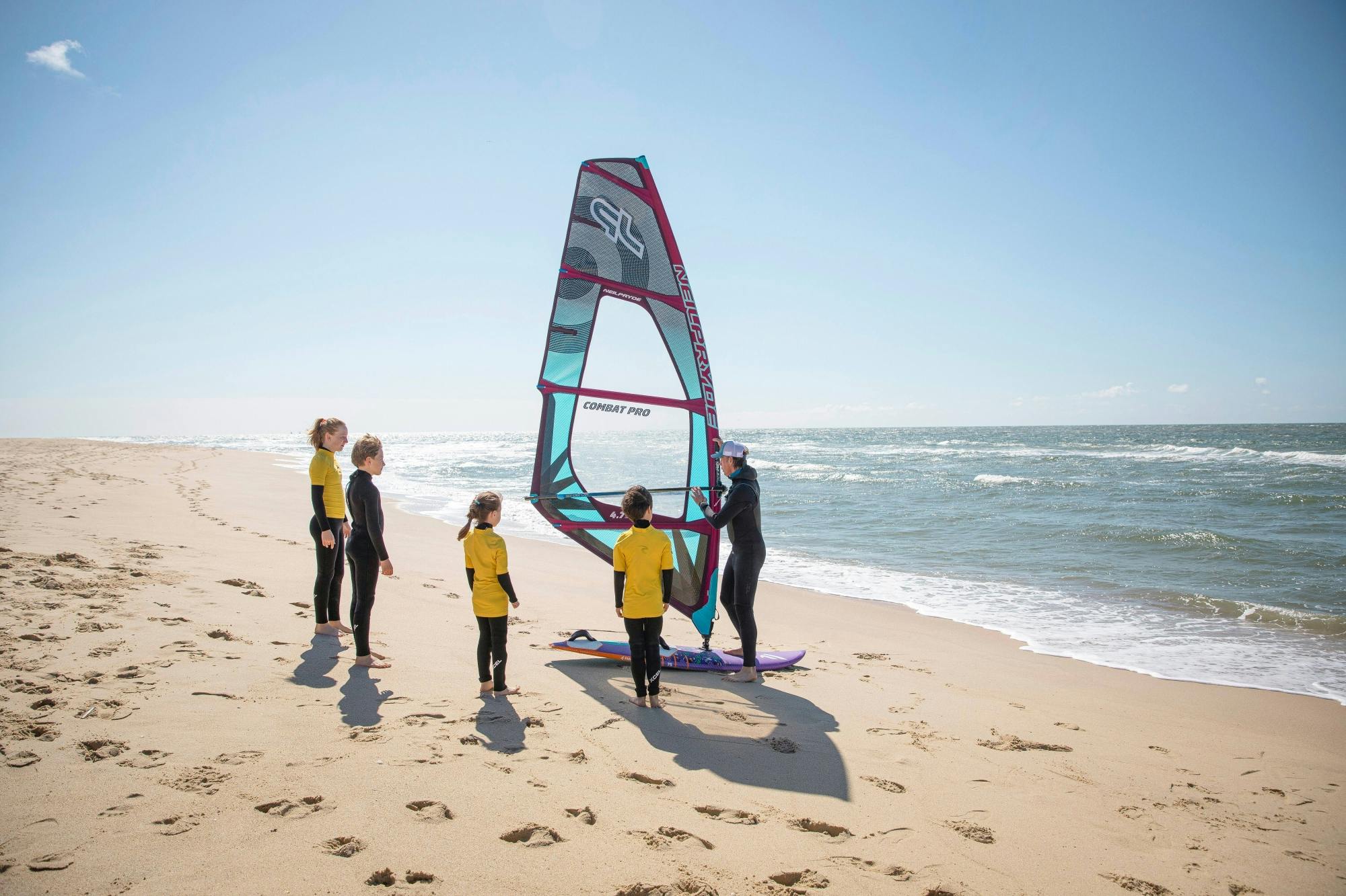 Windsurf Lesson in Lygaria Bay