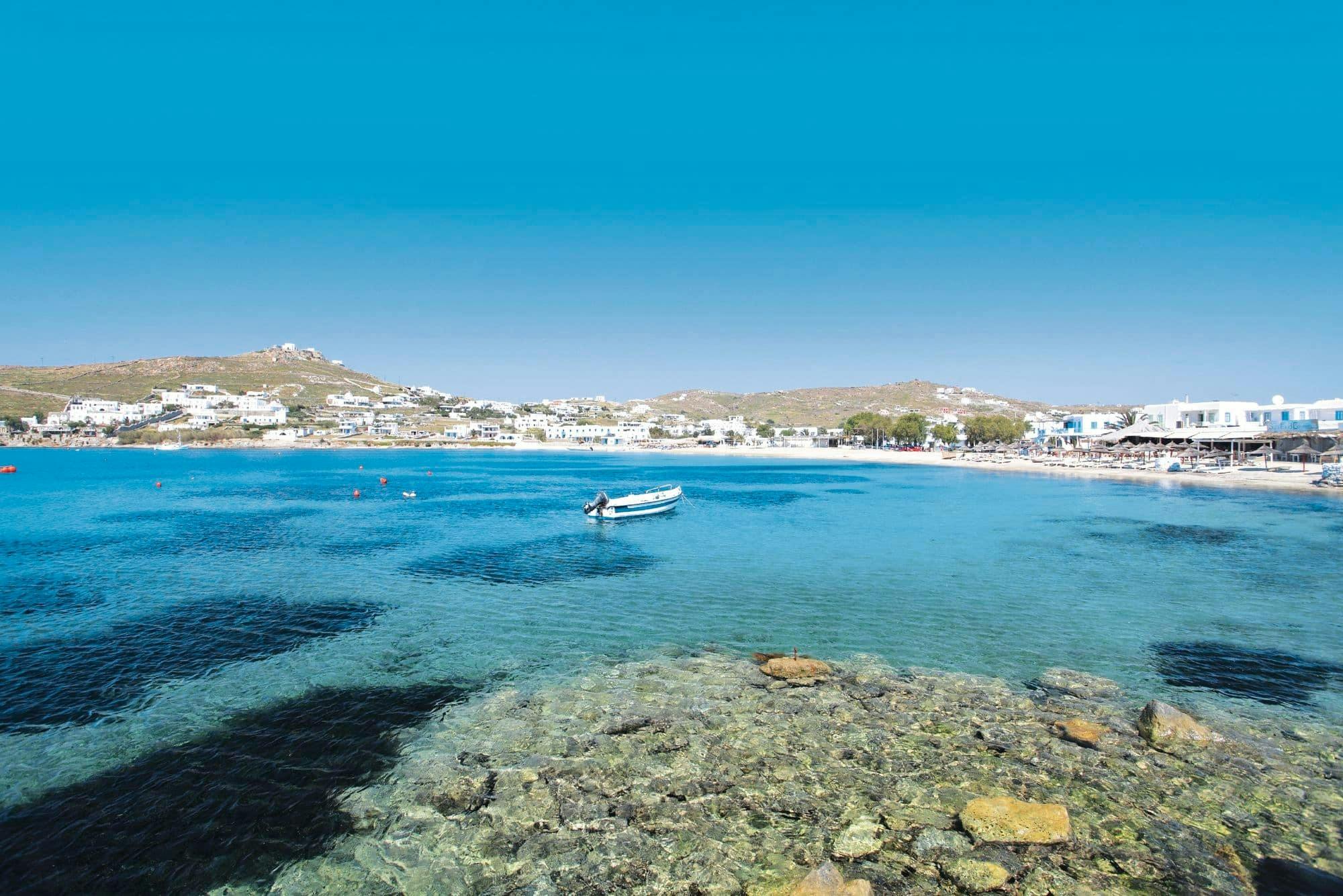 Safári de barco pela Baía de Agia Pelagia