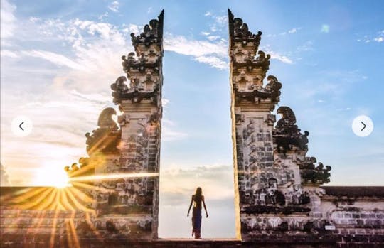Bali privétour; Lempuyang-tempel, Tirta Gangga, Tukad Cepung-waterval