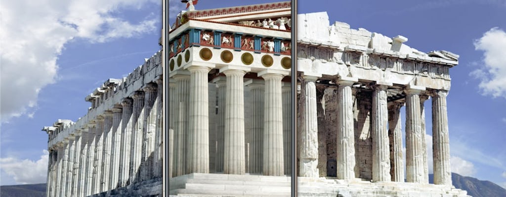 Selbstgeführte Tour durch die Akropolis mit AR-, Audio- und 3D-Darstellungen