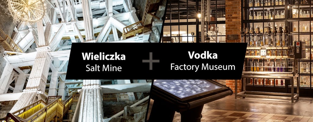 Besichtigung des Salzbergwerks Wieliczka und des Krakauer Wodka-Fabrikmuseums mit Verkostung