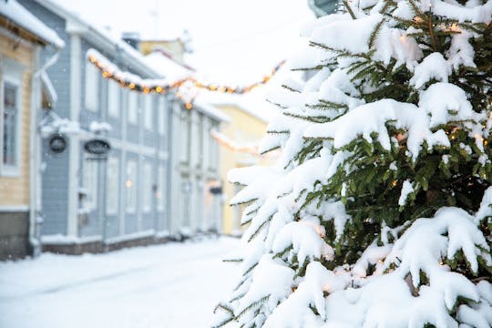 Magico tour a piedi di Natale a Porvoo