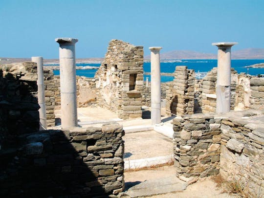 Croisière d'une journée vers Delos et Mykonos au départ de Paros