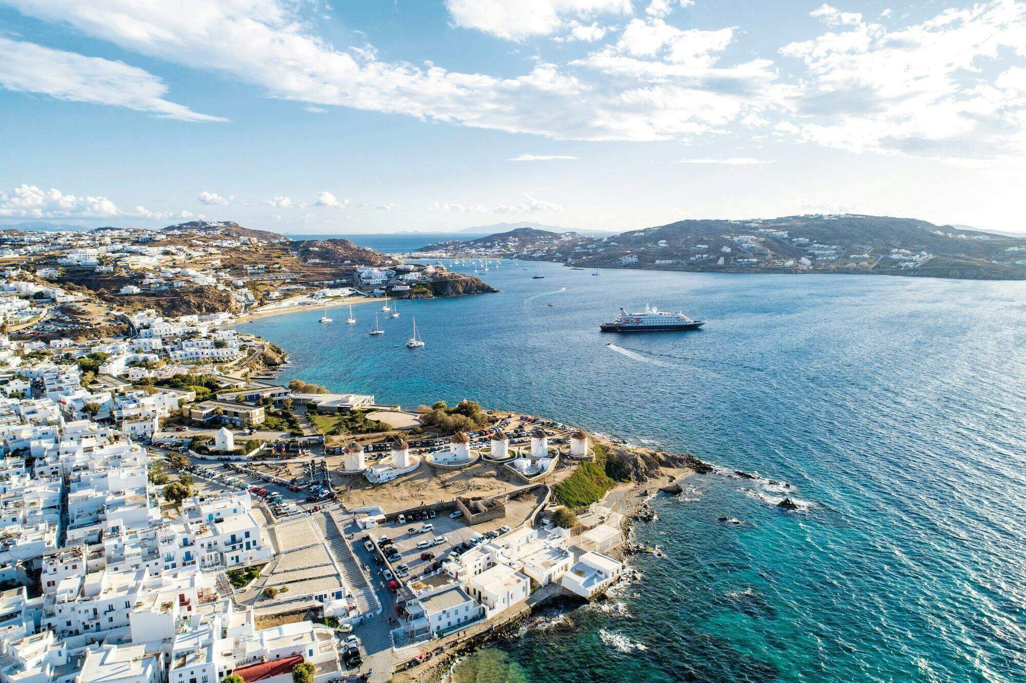 Full day Cruise to Delos and Mykonos from Paros