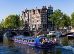Amsterdamer Grachtenrundfahrt und jüdisches Kulturviertel