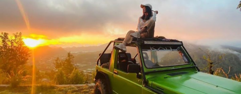 Private Jeep-Tour zum Sonnenaufgang am Mount Batur und zu den heißen Quellen
