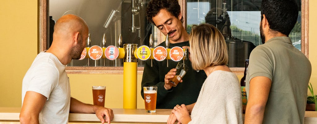 Self-guided beer and spirits tasting tour in Lille