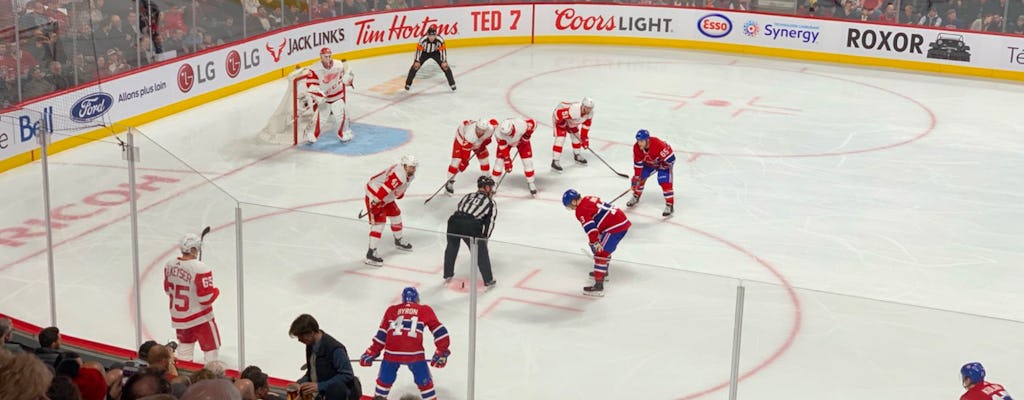 Tickets für das Eishockeyspiel der Montreal Canadiens im Bell Center