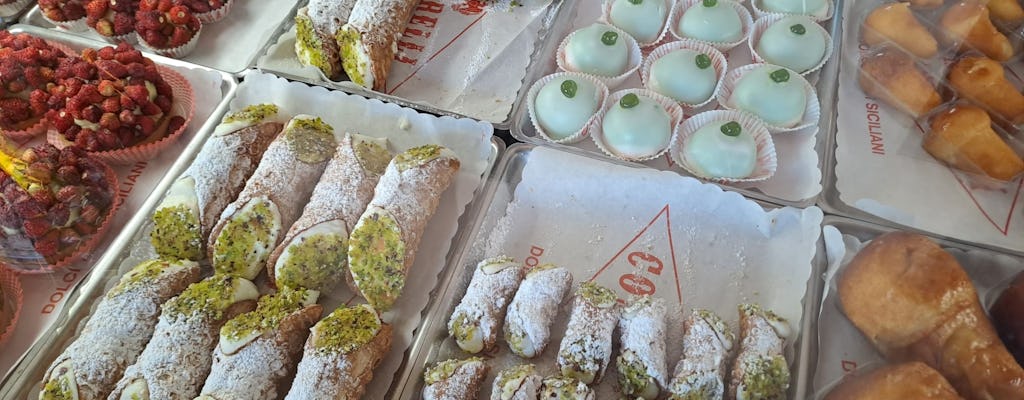 Visita guiada a pie de cannolos y pasteles en Catania