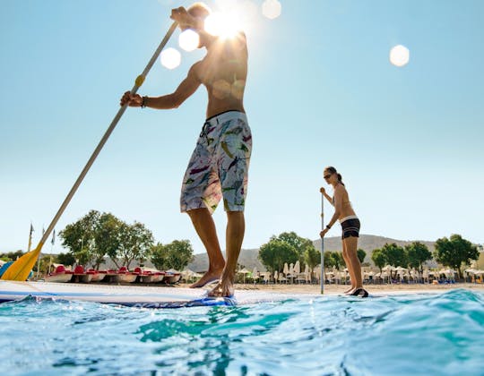 Paddleboarding Lesson in Lygaria Bay