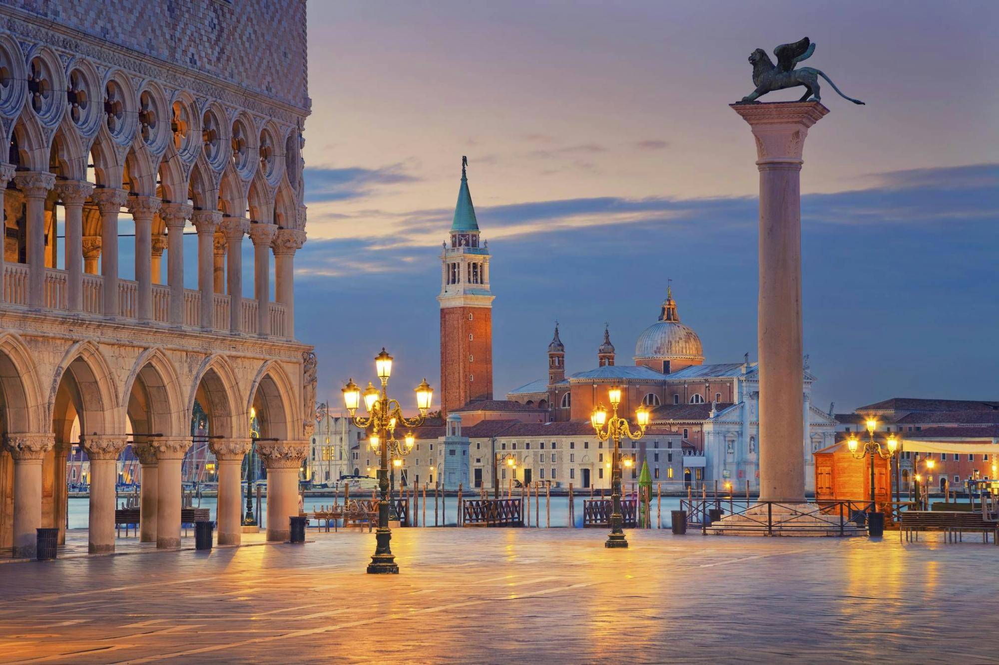 Audiotour por la ciudad de Venecia y entrada a la Basílica de San Marcos con audioguía