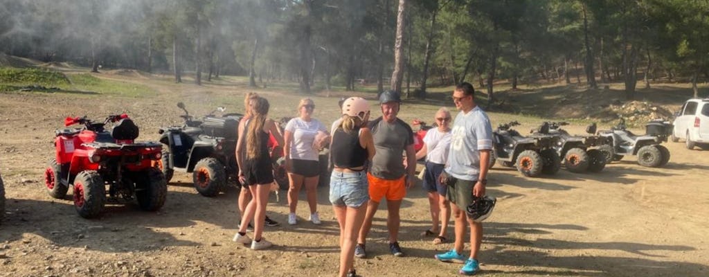 Quad safari in Kemer forests and Taurus Mountains