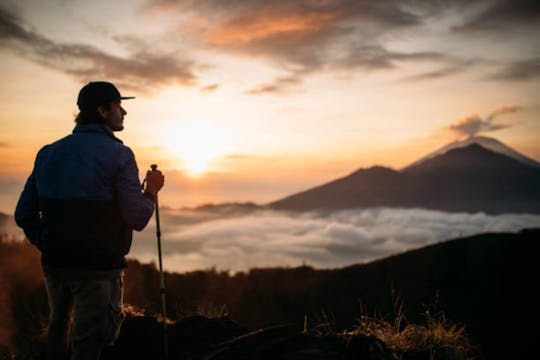 Bali: randonnée au lever du soleil sur le mont Batur avec plantation de café