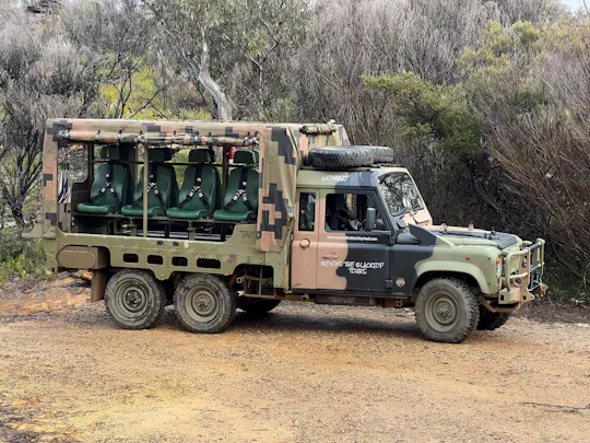 3-stündiges Armee-Truck-Abenteuer in den Blue Mountains