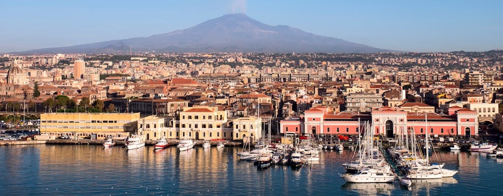 Catania sailboat tour with snorkel and SUP equipment