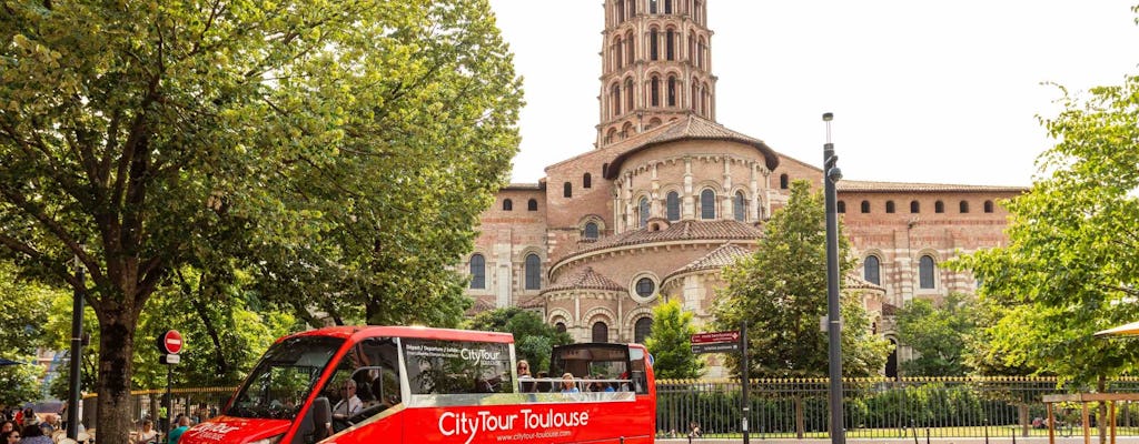 Citytour of Toulouse in panoramic minibus