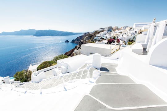 journée d'excursion à Santorin et visite guidée