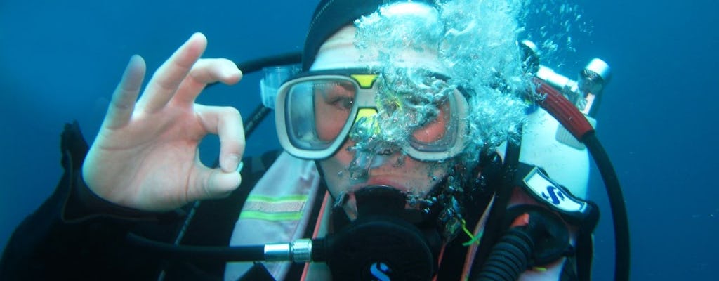 Podwodne nurkowanie odkrywcze z plaży Pod Beli
