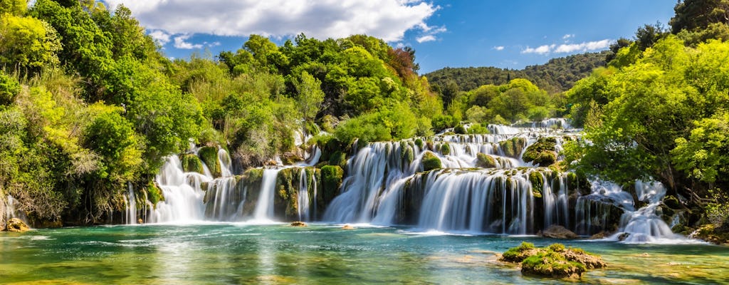 Nationalpark Krka-Wasserfälle, Šibenik und Primošten ab Split