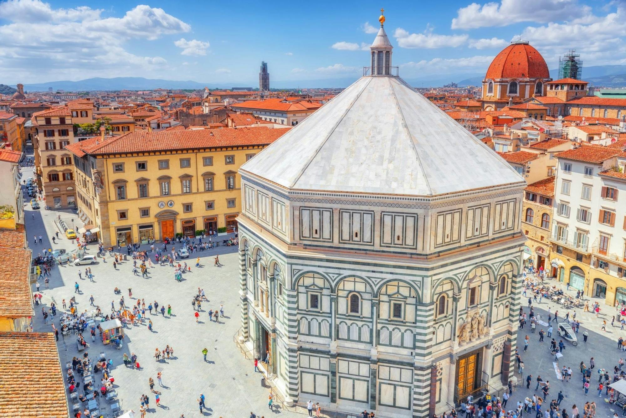 Opera del Duomo Museum sla de tickets over met de audiotour door de stad Florence en de doopkapel