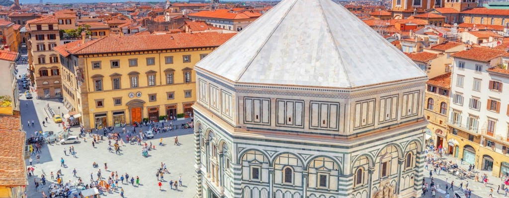 Überspringen Sie die Eintrittskarten für das Museum Opera del Duomo mit der Audiotour durch die Stadt Florenz und das Baptisterium