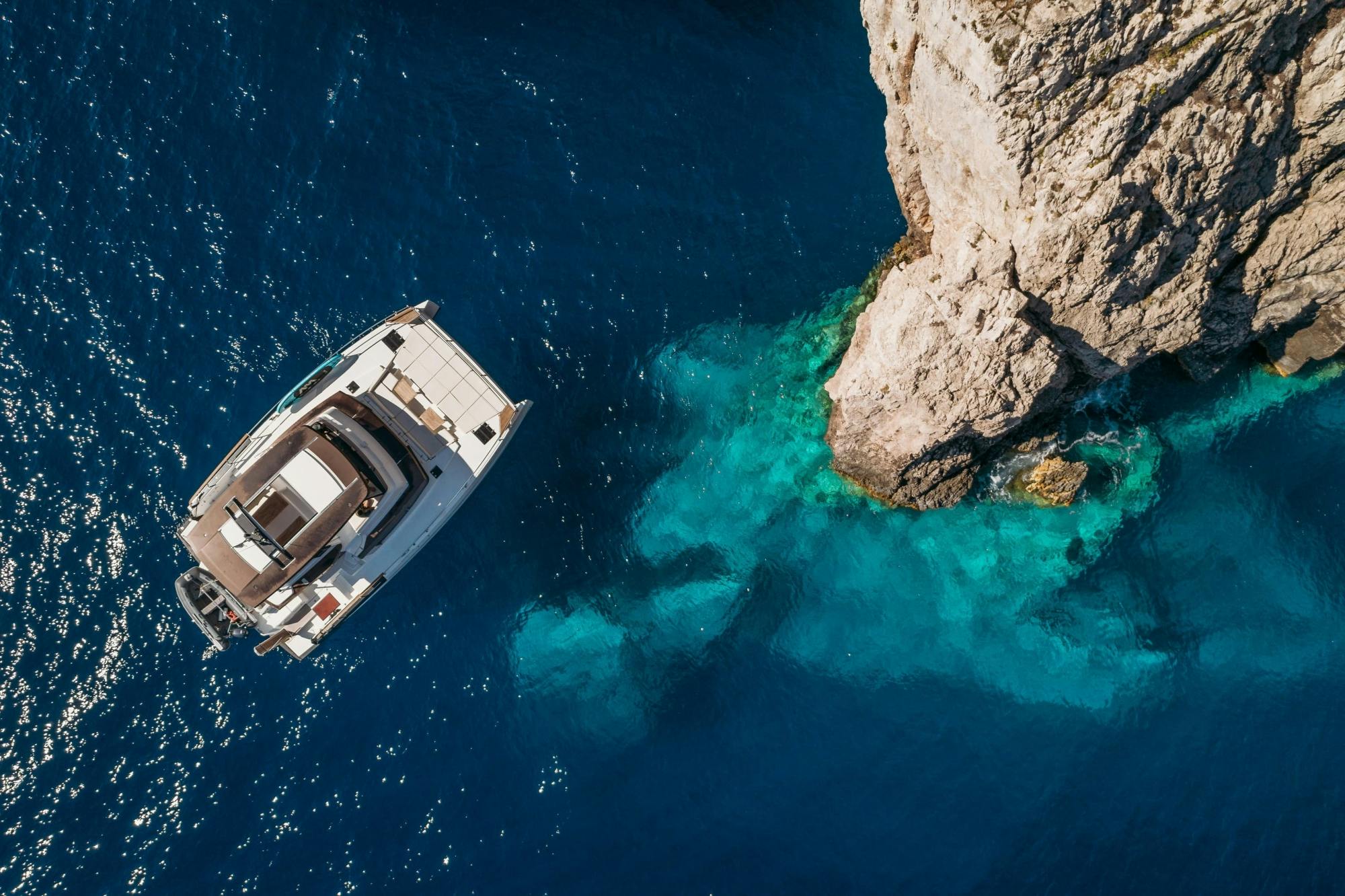 Crociera di lusso in catamarano a Zante