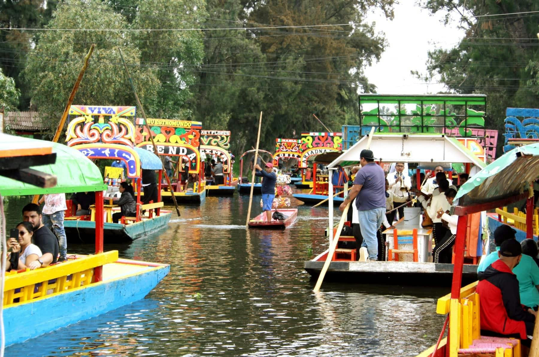 Xochimilco Canal Cruise, Coyoacán and Frida Kahlo Museum Tour