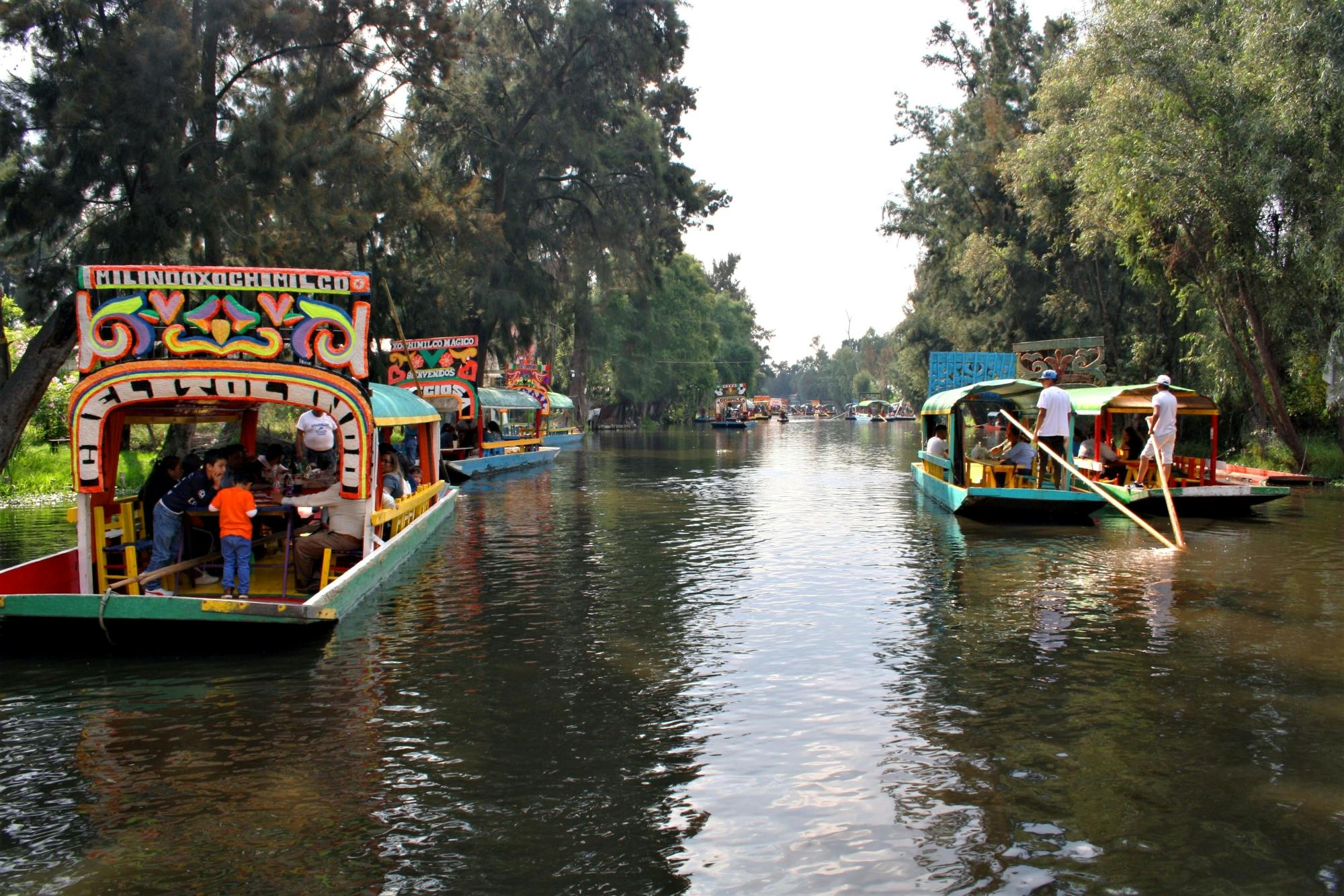 Xochimilco Canal Cruise, Coyoacán and Frida Kahlo Museum Tour