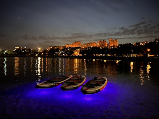 Sunset paddleboard-rondleiding met snorkelen in Split