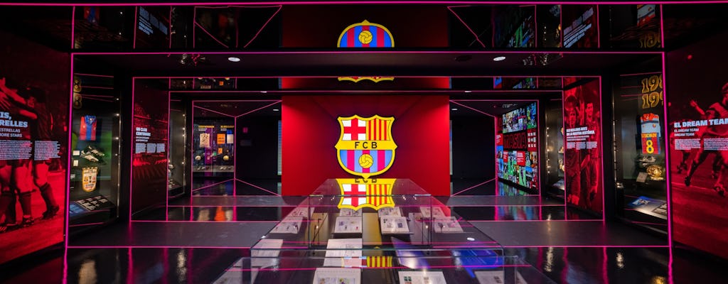 Open tickets for the FC Barcelona Immersive Tour and museum