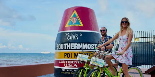 Wycieczka rowerowa z przewodnikiem po Starym Mieście w Key West