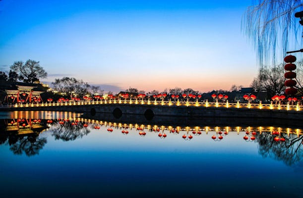 Jingshan Hill, Beihai Park en Old Beijing-tour met keizerlijke maaltijd