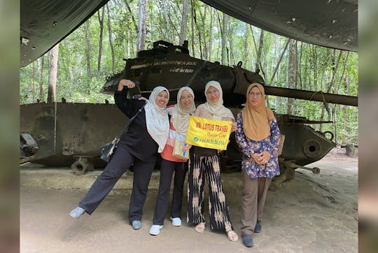 Guided tour of Cu Chi tunnels from Ho Chi Minh City