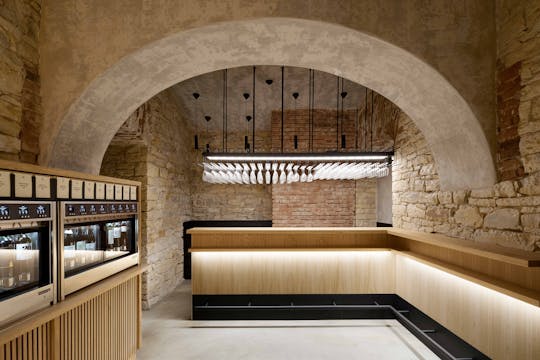 Esperienza di degustazione di vini in un'antica cantina di Praga