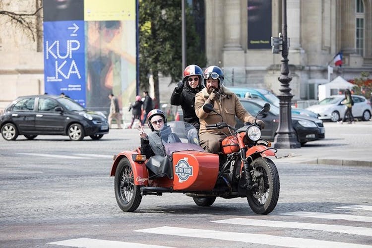 Vintage Tour Of Paris On A Sidecar Motorcycle Ticket - 3