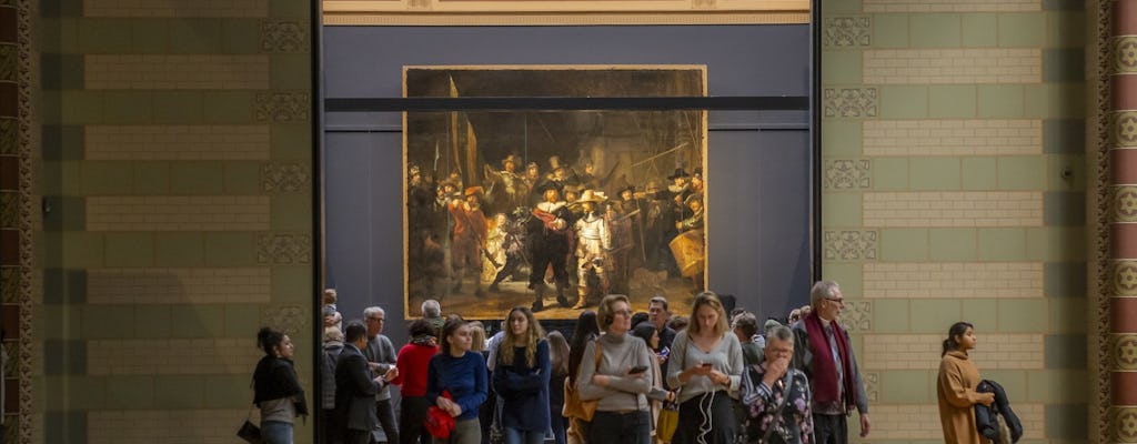 Rijksmuseum and Van Gogh Museum private half-day walking tour